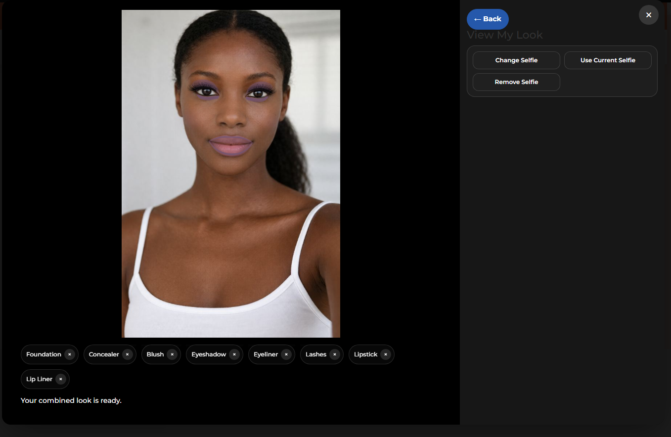 Combined look preview